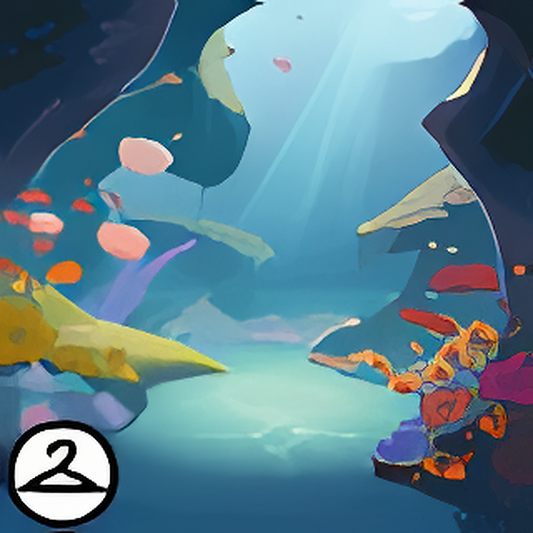 Underwater Garden Background
