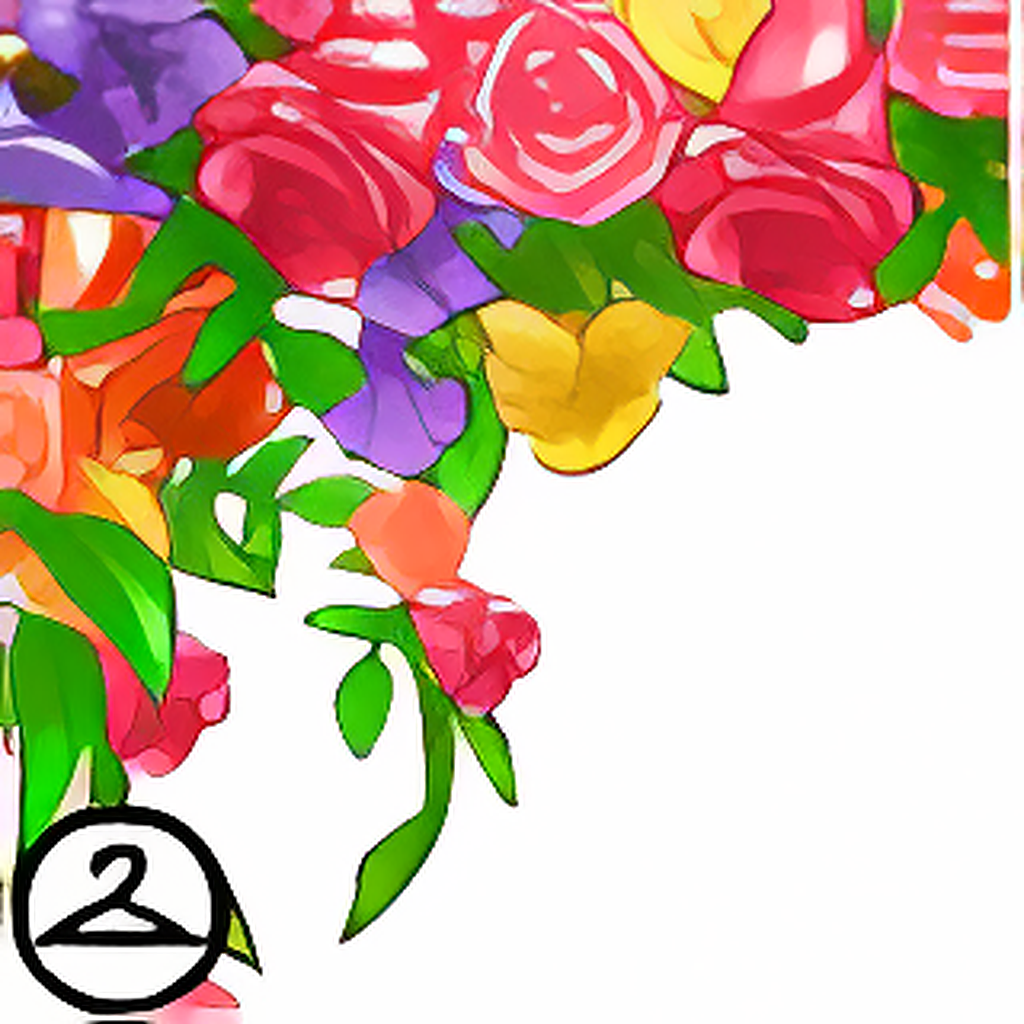 Cascading Flower Shelf