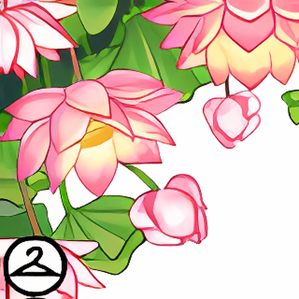 Enchanted Lotus Flower Garland