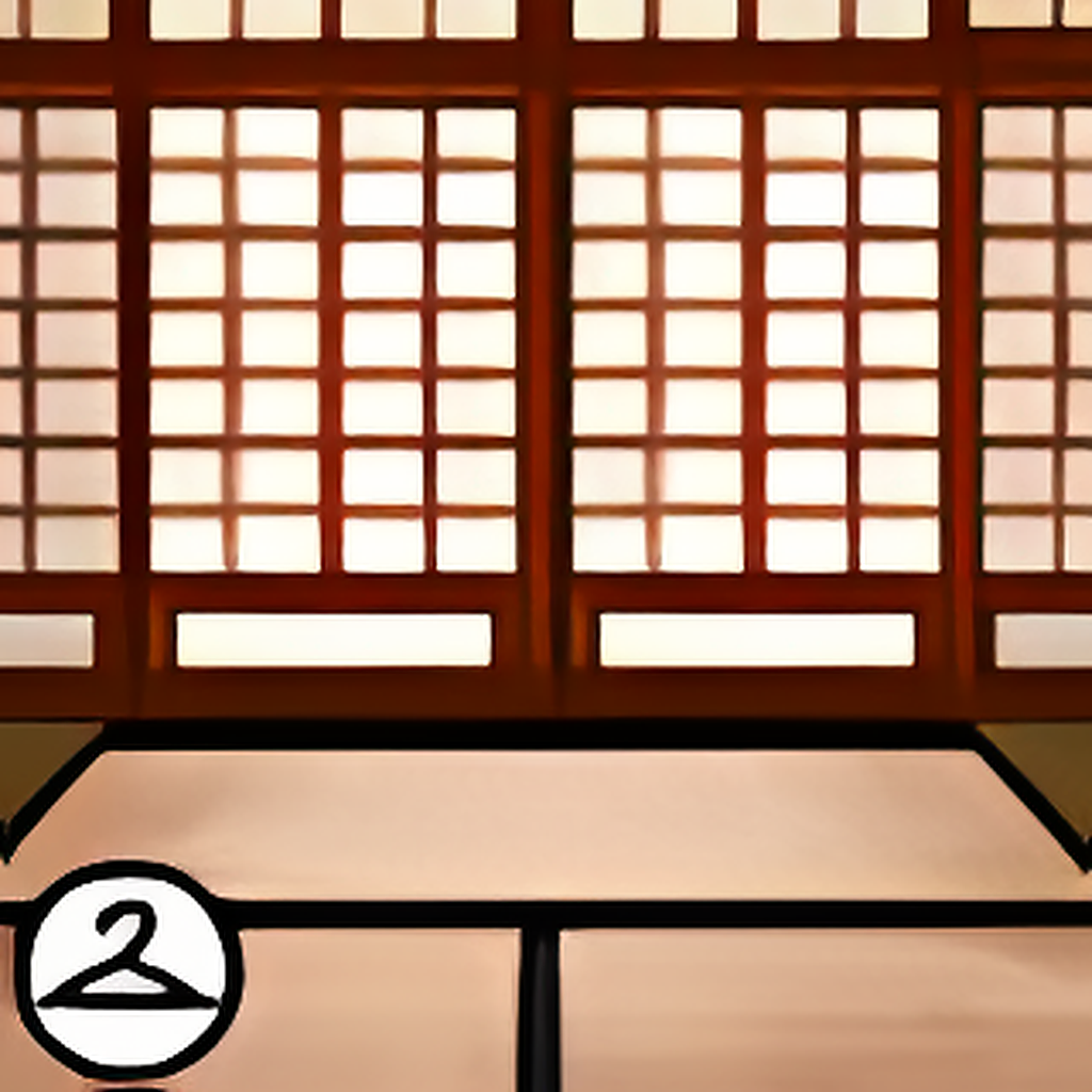 Paper Sliding Door Background Item