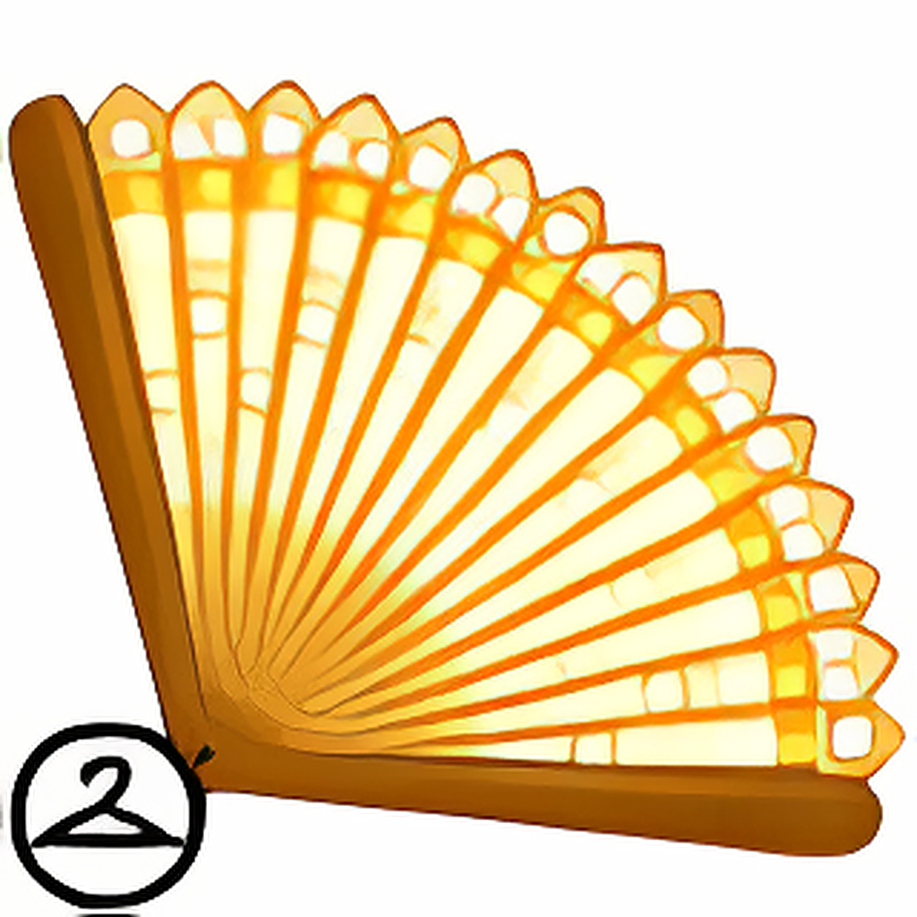 Gold Festival Fan