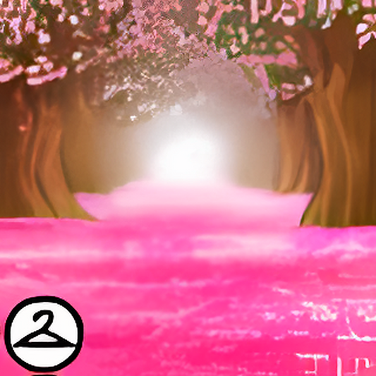 Tunnel of Petals Background