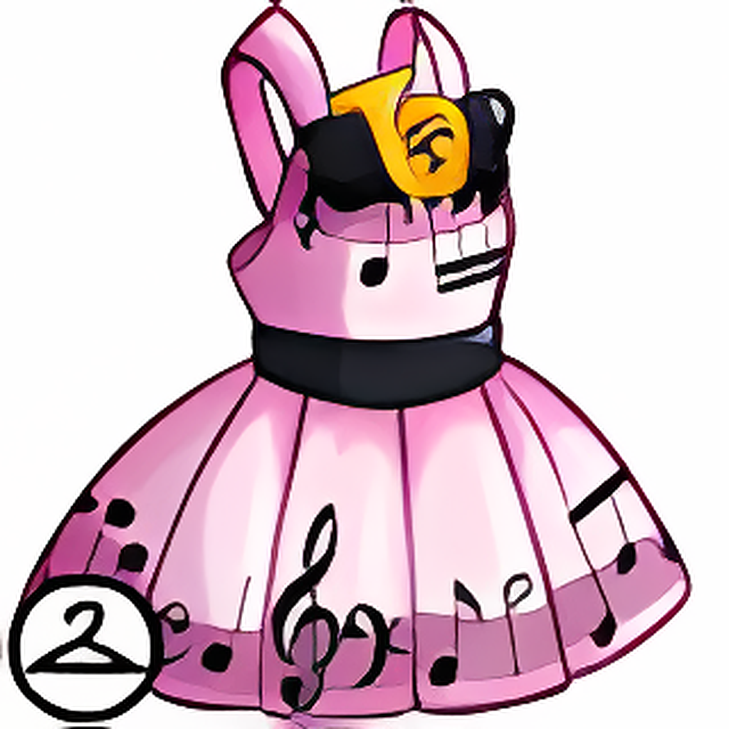 MME12-S3: Musical Notes Dress