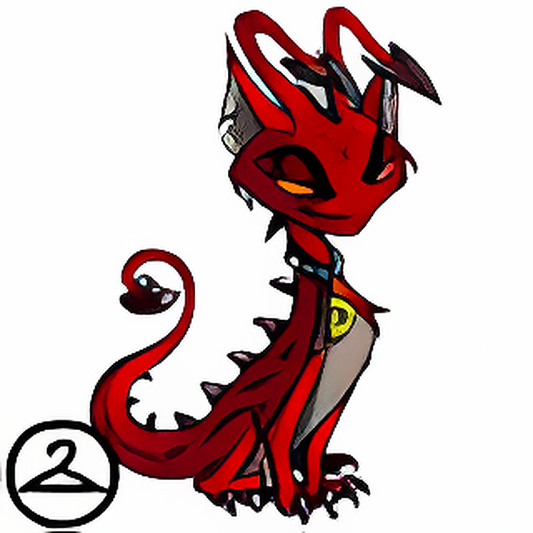 Prismatic Crimson: Nostalgic Darigan Aisha