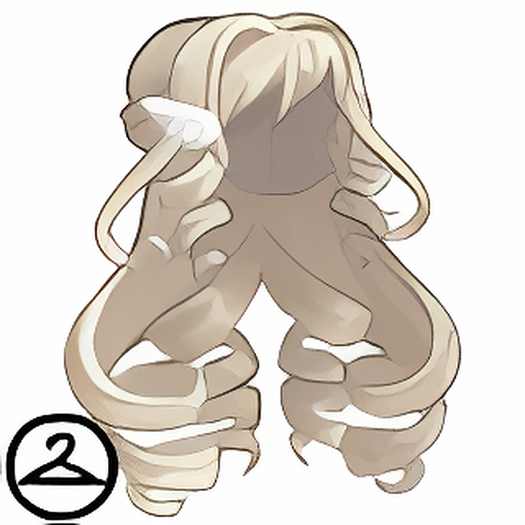 Long Blonde Cupid Wig