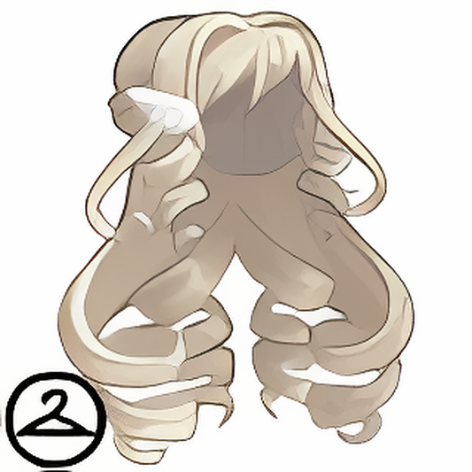 Long Blonde Cupid Wig