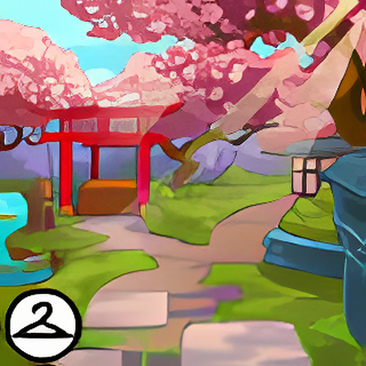 Cherry Blossom Trees Background
