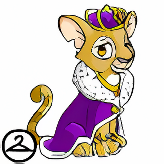 Prismatic Mirage: Nostalgic Royalgirl Kougra
