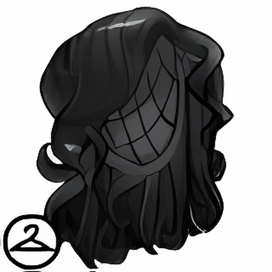 Dyeworks Black: Mutant Elegant Burgundy Wig