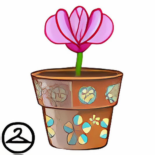 Growing Potted Plant