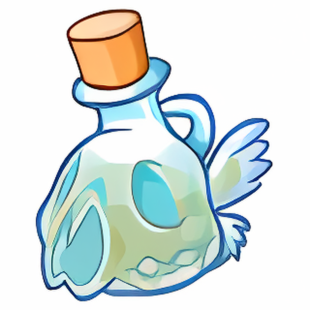 Transparent Elephante Morphing Potion