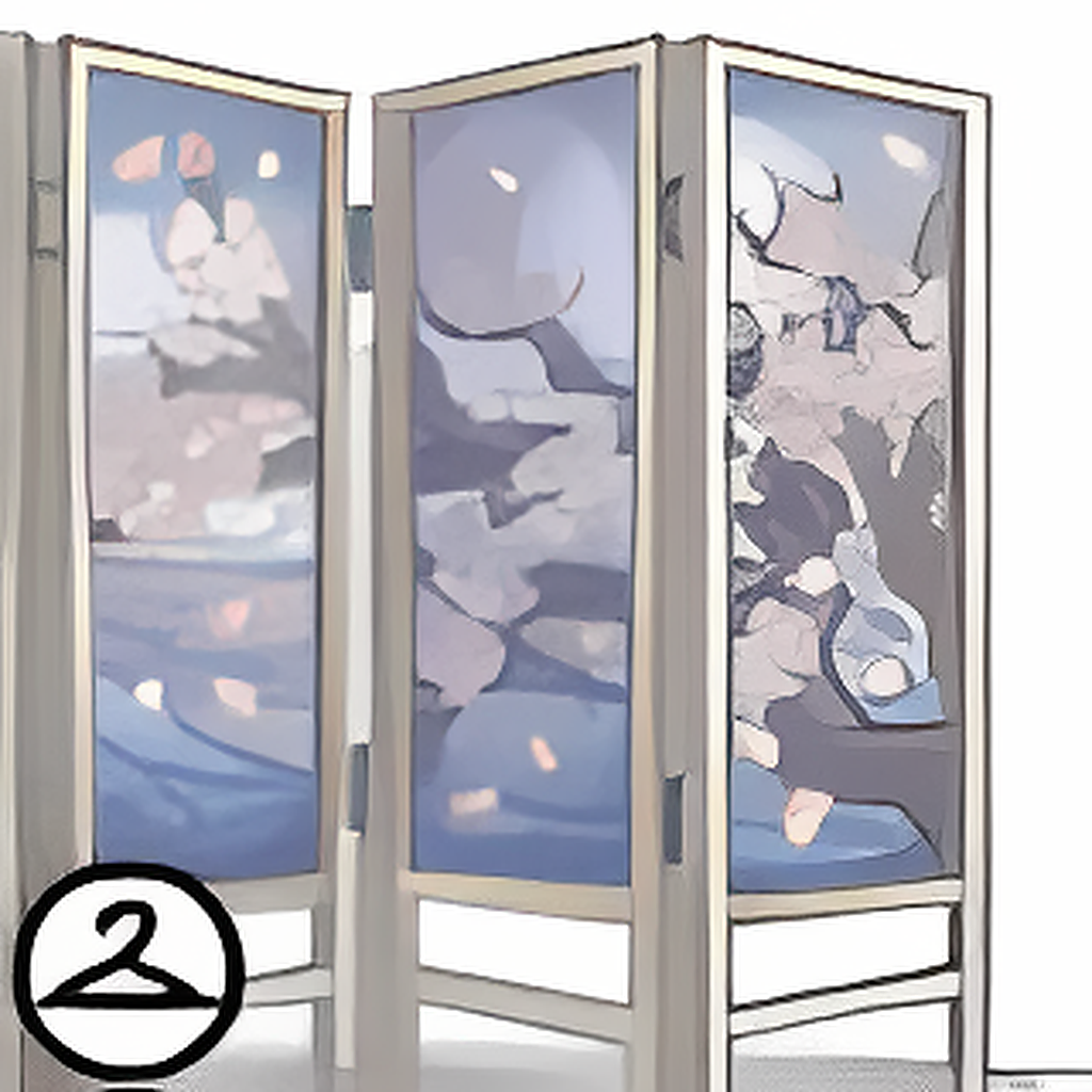 Dyeworks White: Ornate Cherry Blossom Tree Screen