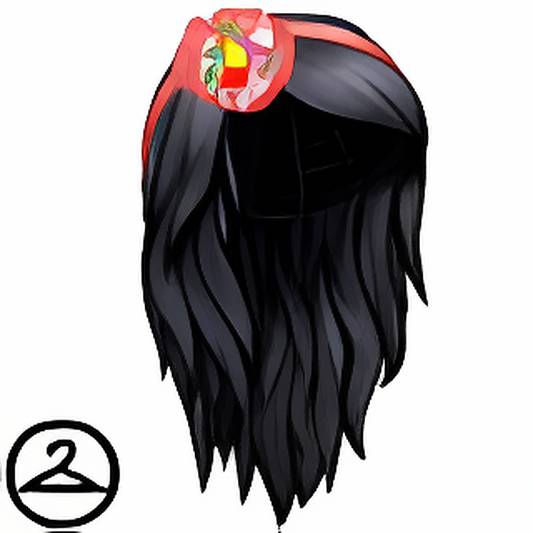 Dyeworks Black: Mutant Negg Flower Wig