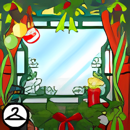 Holiday Windowsill Foreground