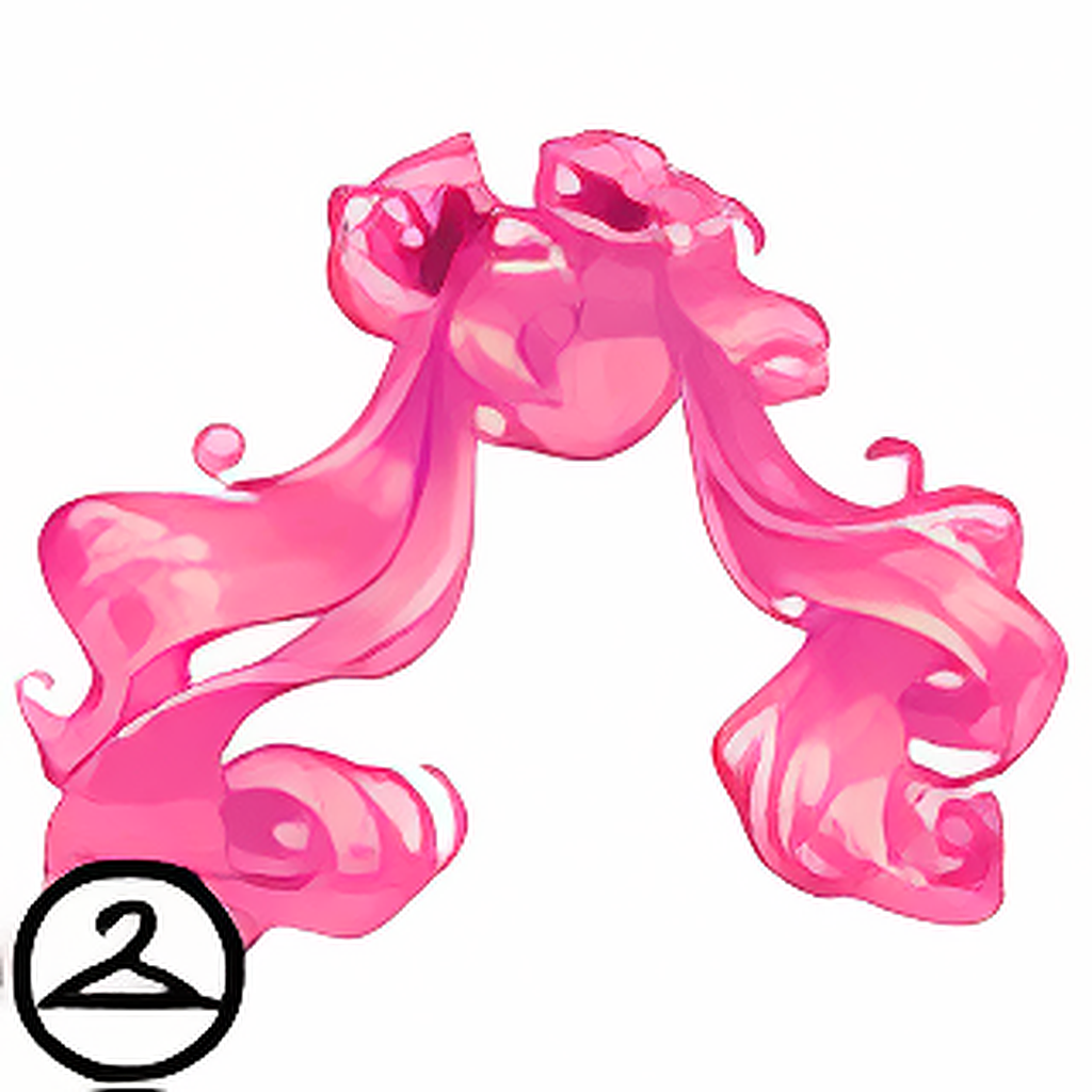 Magical Valentine Pigtails Wig