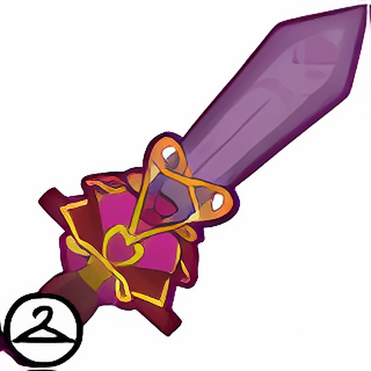 Handheld Heart Sword