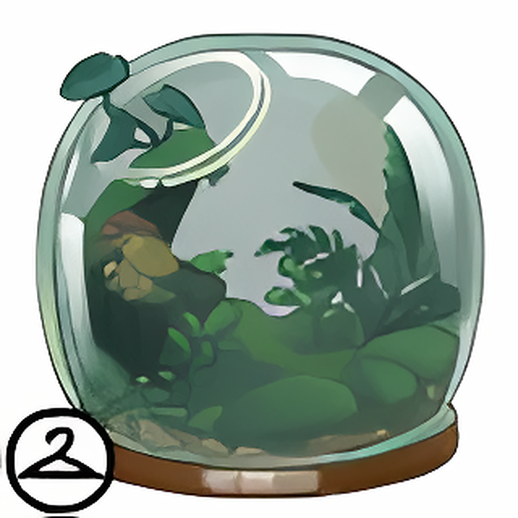 Dyeworks Emerald: Inside A Terrarium Trinket