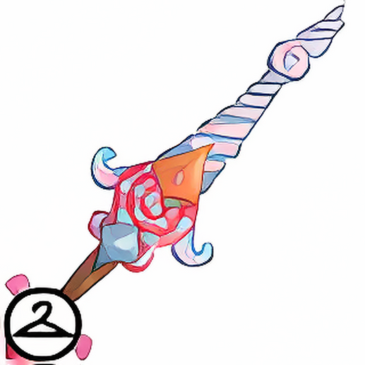 Striped Lollypop Sword