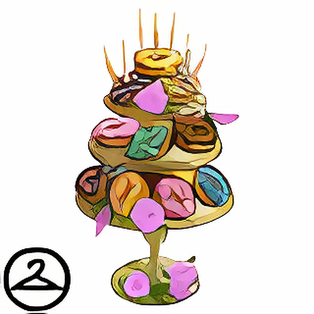 Tiered Decadent Doughnuts