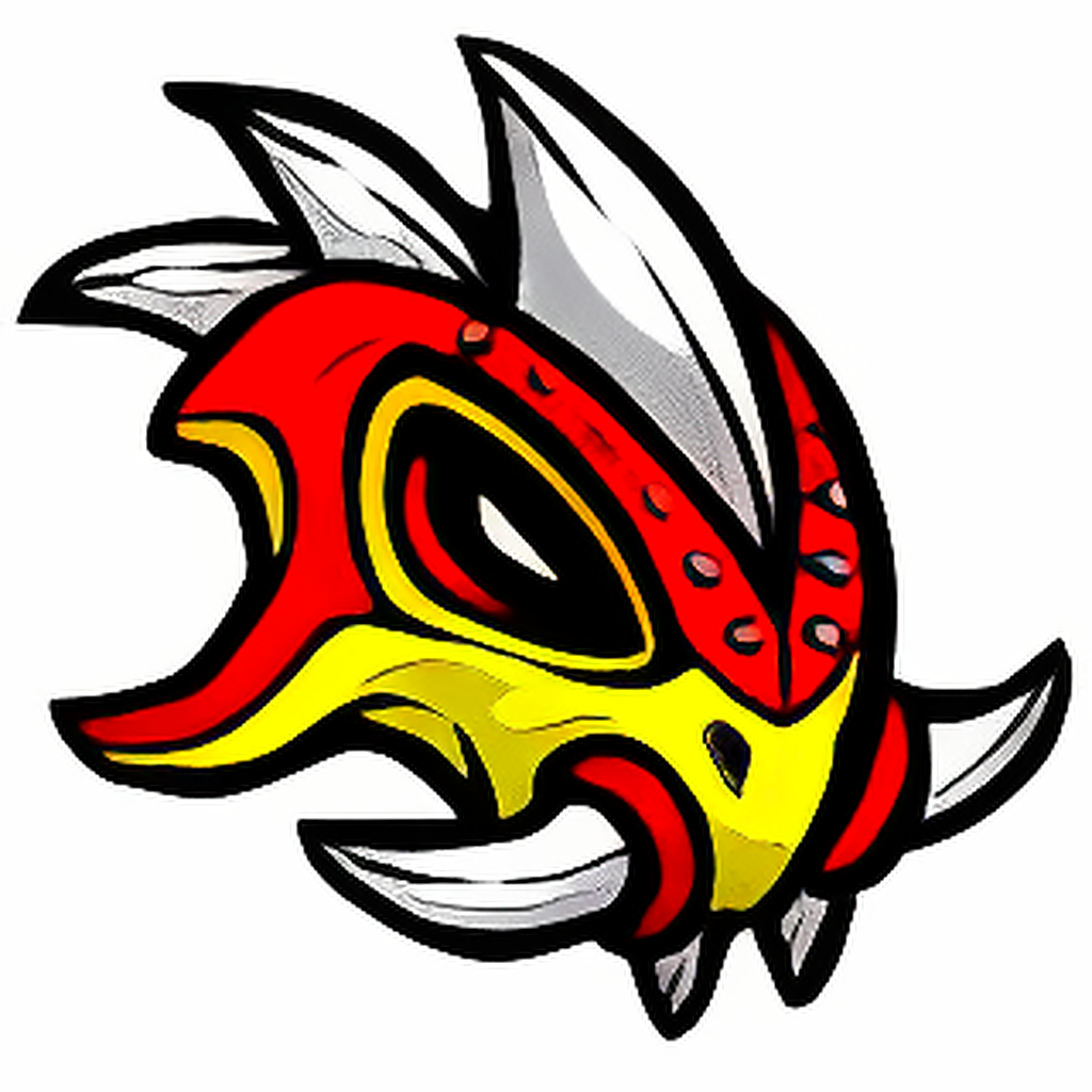 Ornate Jetsam Battle Helmet