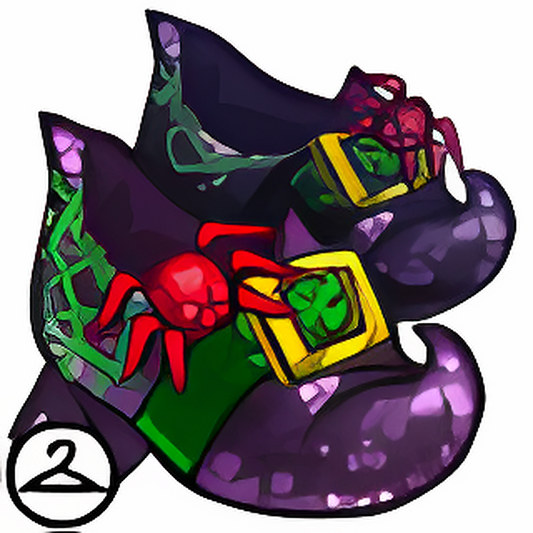 Witchy Spyder Web Shoes