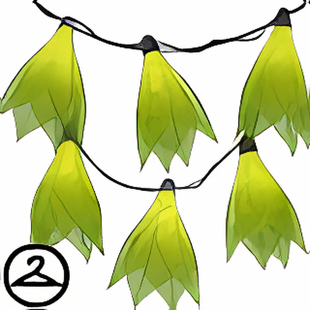 Delicate Leaf String Lights