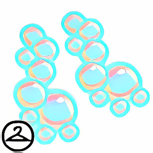 MME6-S3: Beautiful Bubble Earrings