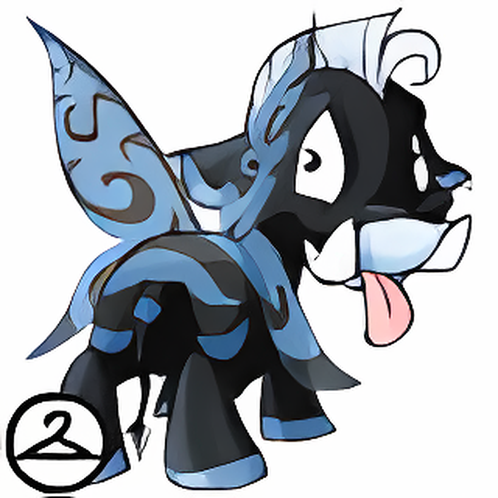 Prismatic Dark: Fluttering Faerie Moehog