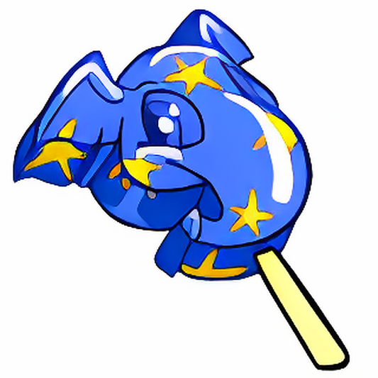 Starry Elephante Ice Lolly