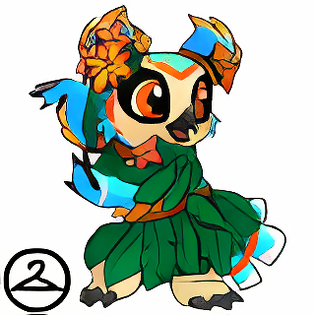 Prismatic Cyan: Tropical Island Vandagyre