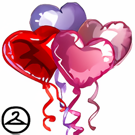 Lovely Heart Balloons