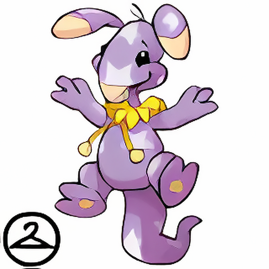 Prismatic Purple: Celebratory Anniversary Blumaroo