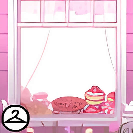 Desserts in the Window Foreground