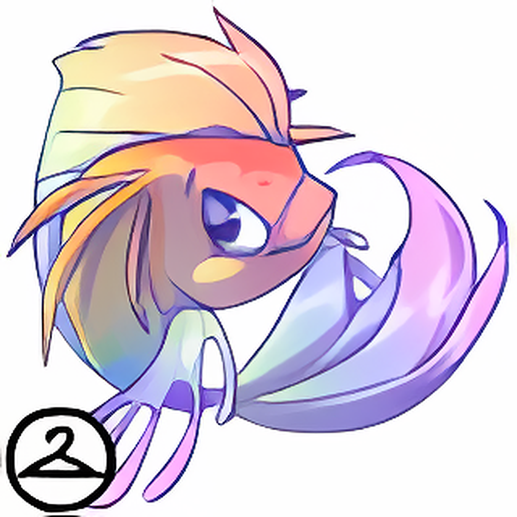 Prismatic Pastel: Adoring Rainbow Koi