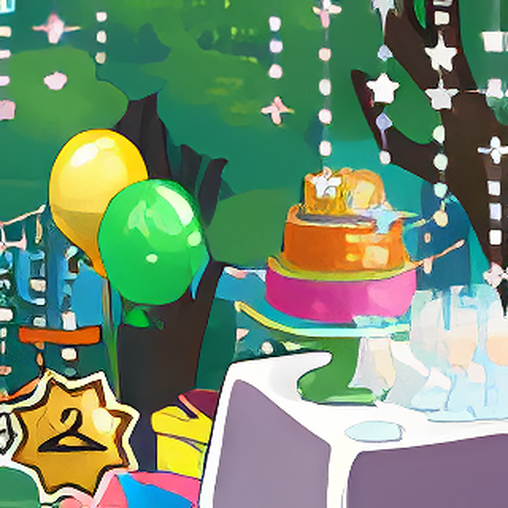 25th Anniversary Outdoor Celebration Deluxe Background