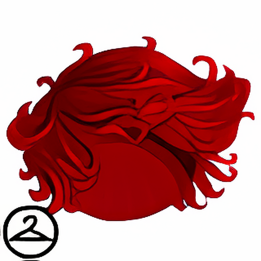 Dyeworks Red: Maraquan Surfer Blue Wig