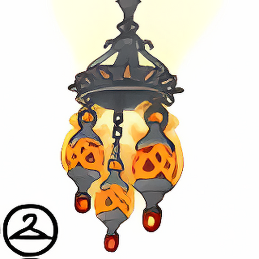 MME25-S5b: Moltaran Magma Chandelier