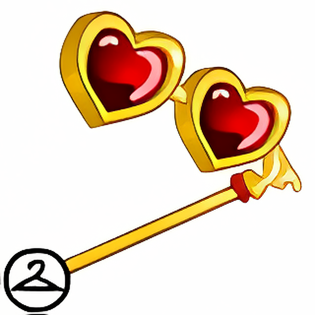 Heart Shaped Magnifying Glasses