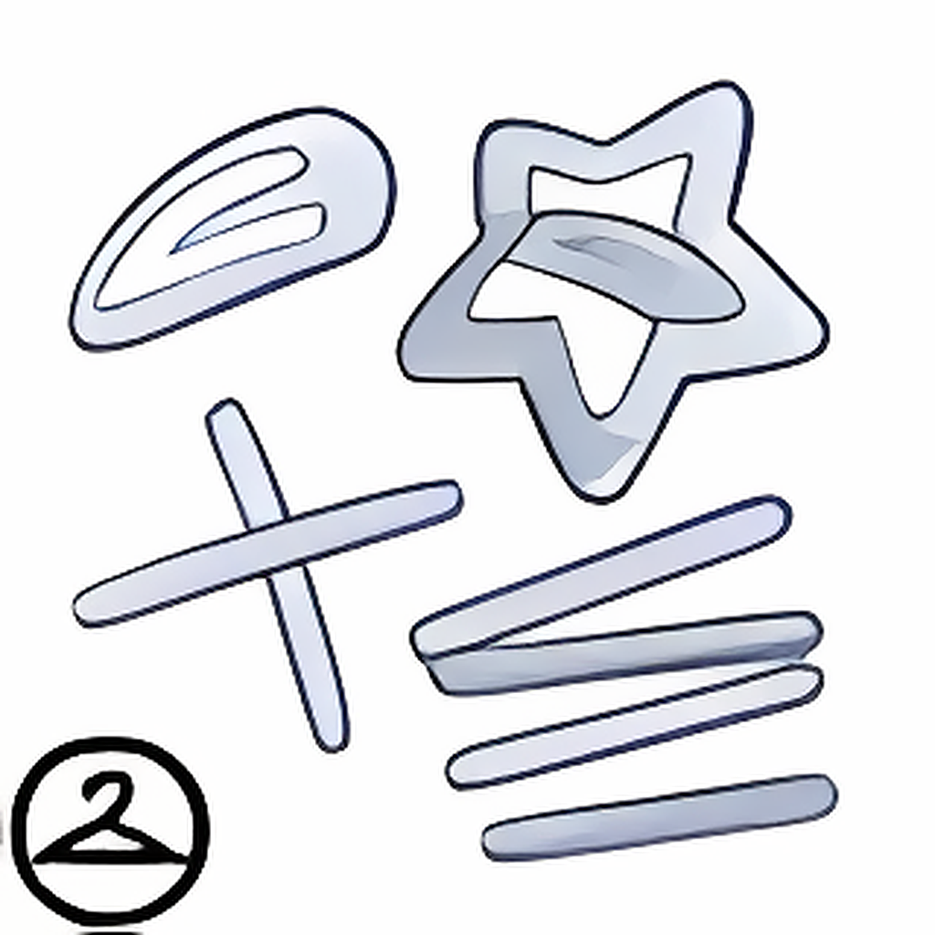 Essential White Hair Accessories