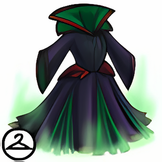 Dyeworks Green: Dark Magic Dress