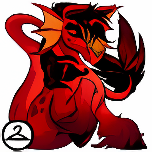 Prismatic Crimson: Nostalgic Darigan Peophin