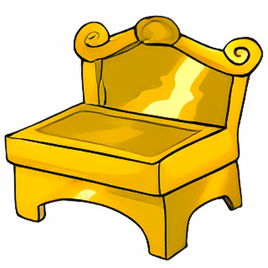Golden Garden Bench