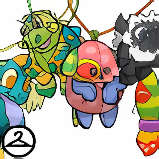 Petpet Plushie Garland