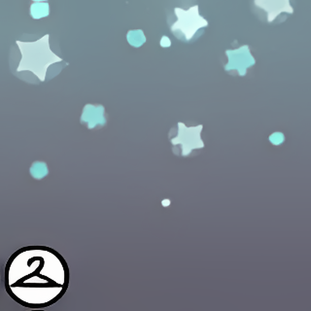 Dyeworks Light Blue: Falling Stars Effect