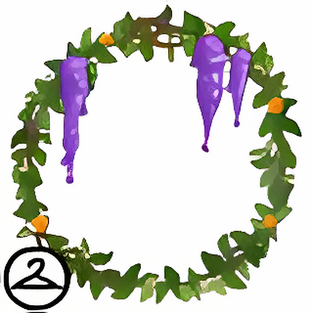 Blooming Floral Wreath Trinket
