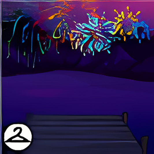 Fireworks on a Lake Background