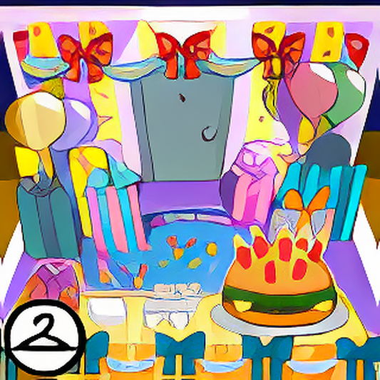 Pop-Up Birthday Card Background