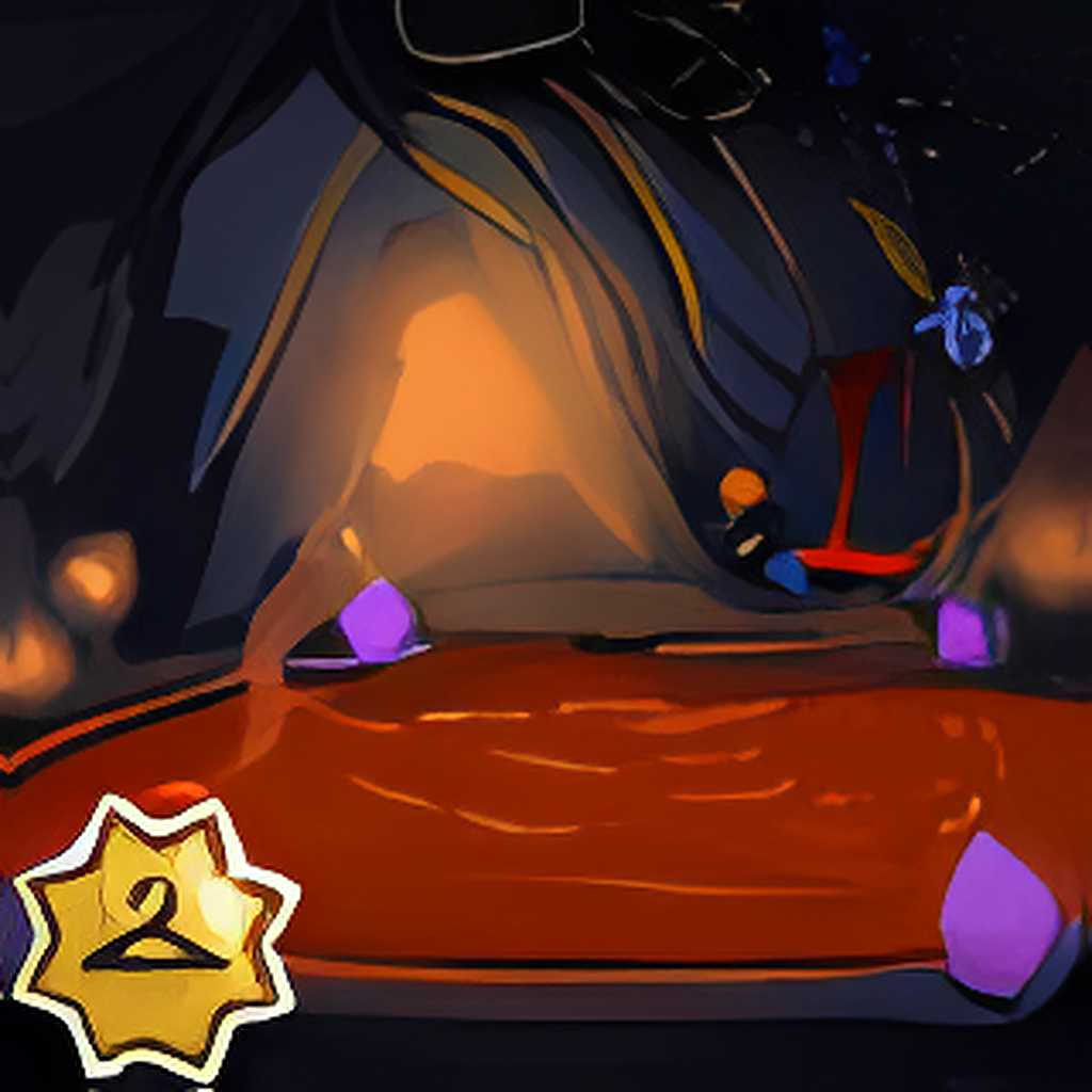 The Underground Pool Background