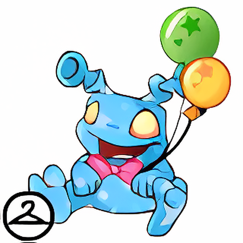 Prismatic Light Blue: Celebratory Anniversary Grundo