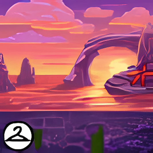 Dusk in the Water Background